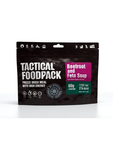 Sopa de feta con remolacha 60 g Tactical Foodpack