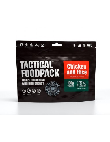 Pollo con arroz 100 g Tactical Foodpack