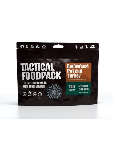 Pavo y trigo sarraceno 110 g  Tactical Foodpack