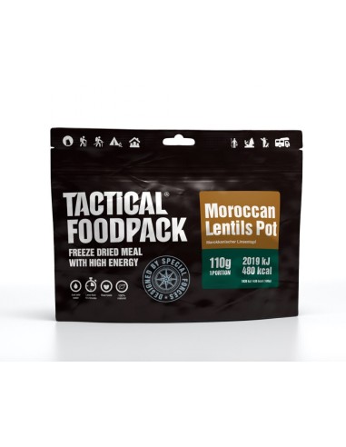 Olla de lentejas marroquí 110 g Tactical Foodpack