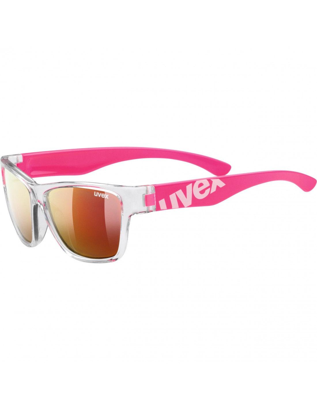 Gafas Uvex SportStyle para 508 rosa y transparente rojo