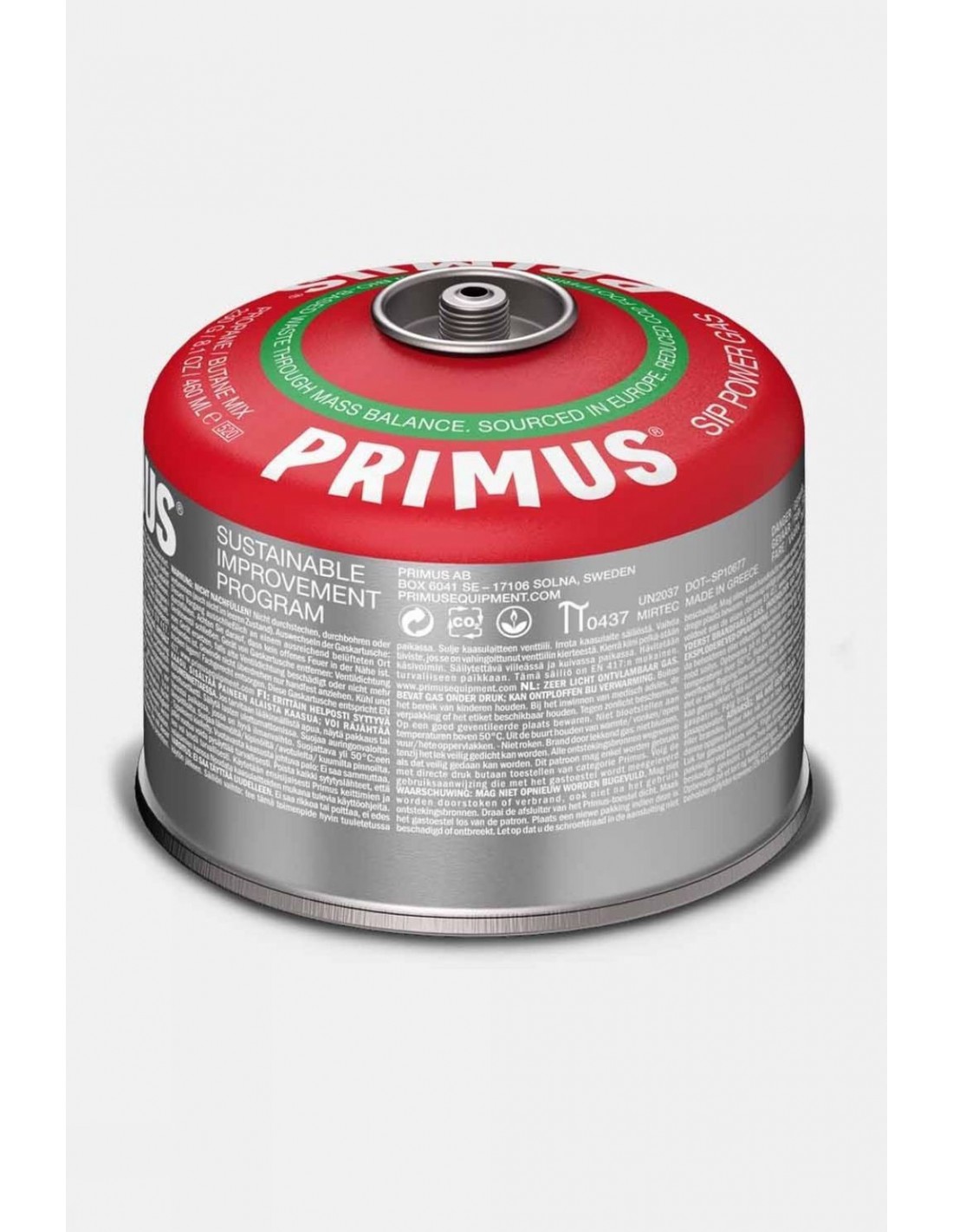 Cartucho de gas autosellante Primus SIP Power Gas self-sealing cartridge