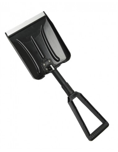 Black foldable ABS snow shovel