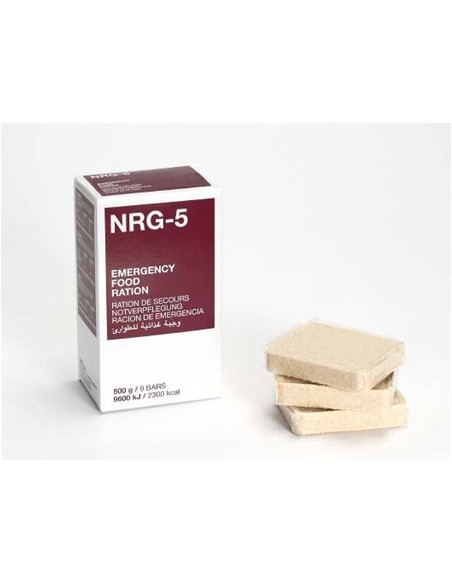 Rations d'urgence NRG-5 2300 kcal (24 unités)