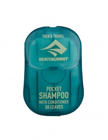 Champú acondicionador 50 hojas Sea To Summit Trek & Travel Pocket Conditioning Shampoo 50 Leaf