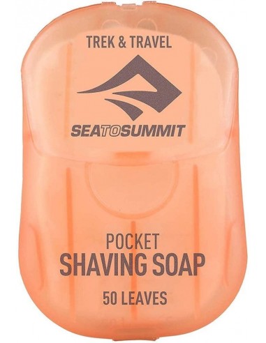 Jabón de afeitar 50 hojas Sea To Summit Trek & Travel Pocket Shaving Soap 50 Leaf