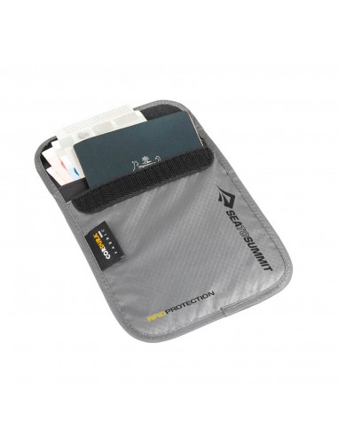 Neck Pouch RFID Gris