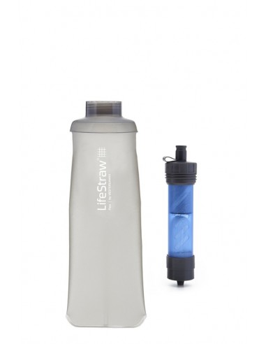 Filtro de agua con botella plegable LifeStraw Flex